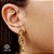 Brinco Elos Ouro 18k - Imagem 1