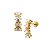 Brinco Navete Ouro 18k - Diamante Cultivado 1,2cts - Imagem 8
