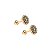 Brinco Ouro 18k Zircônias - Imagem 6