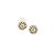 Brinco Ouro 18k Zircônias - Imagem 3