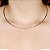 Gargantilha Aro Ouro 18K 2 Tons - Imagem 7