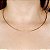 Gargantilha Aro Ouro 18K 2 Tons - Imagem 8