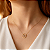 Gargantilha Veneziana Espírito Santo Ouro 18k Diamantes - Imagem 4