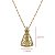 Kit Cordão Ouro 18k + Pingente Nossa Senhora Ouro 18k Zircônias - Imagem 3