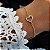 Pulseira Coração Ouro 18k Com Zircônias - Imagem 4