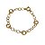 Pulseira Feminina Ouro 18k Elos - Imagem 1