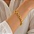 Pulseira Elo Português 10mm Ouro 18k - Imagem 2