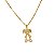 Pingente Menina Ouro 18k Zircônias - Imagem 5