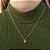 Gargantilha Ouro 18k Diamantes - Imagem 2