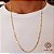 Cordão Masculino Cadeado Ouro 18k - 70cm - Imagem 1
