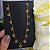 Gargantilha Choker Colorida Ouro 18k Pedras Naturais - Imagem 5