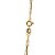 Cordão Masculino Cadeado Oco Ouro 18k - 60cm - Imagem 6