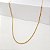 Cordão Espiga Feminino Ouro 18k - 50cm - Imagem 4