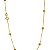 Gargantilha Esferas Ouro 18k - 80cm - Imagem 6