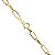 Cordão Masculino Cadeado Oco Ouro 18k - 60cm - Imagem 7