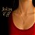 Pingente Menina Ouro 18k - Imagem 1