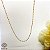 Cordão Singapura Ouro 18k - 45cm - Imagem 1