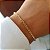 Pulseira Elo Português Ouro 18k - Imagem 8