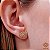 Brinco Chuveiro Ouro 18k Diamantes - Imagem 1