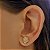 Brinco Chuveiro Ouro 18k Diamantes - Imagem 4