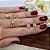 Brinco Chuveiro Ouro 18k Diamantes - Imagem 6
