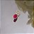 Pingente Gota Ouro 18k Zircônia Pink - Imagem 4