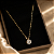 Kit Cordão + Pingente Ponto de Luz Ouro 18k Zircônia - Imagem 4