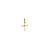 Pingente Cruz Ouro 18k Pequeno - Imagem 1