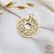 Pingente Mandala Pai Nosso Ouro 18k - Imagem 1