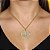 Pingente Mandala Pai Nosso Ouro 18k - Imagem 4