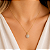 Pingente Chuveiro Rainha Ouro 18k Zircônias - Imagem 4