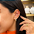 Piercing Encaixe Ouro 18k Zircônias - Imagem 2