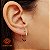 Brinco Argola Ouro 18k - Imagem 1