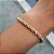 Pulseira Cabo de Aço 3 cores Ouro 18k - Imagem 2