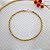 Pulseira Cabo de Aço 3 Cores Ouro 18k - Imagem 6