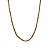 Cordão Cabo de Aço 3 Cores Ouro 18k - 45cm - Imagem 1