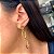 Brinco Elos Grande Ouro 18k - Imagem 5