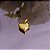 Pingente Coração Ouro 18k - Imagem 2