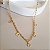 Gargantilha Choker Corações Ouro 18k - Imagem 5