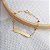 Pulseira Infantil Plaquinha com Esferas Ouro 18k - Imagem 3