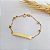 Pulseira Infantil Plaquinha com Esferas - Imagem 6