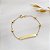 Pulseira Infantil Plaquinha com Esferas - Imagem 1