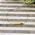 Pulseira Infantil Plaquinha Ouro 18k - Imagem 3