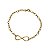 Pulseira Infinito Ouro 18k - Imagem 1