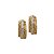 Brinco Argola 2 Cores Ouro 18k - Diamante Cultivado 1,2cts - Imagem 7
