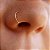 Piercing Nariz Argola Ouro 18k - Imagem 2