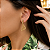 Brinco Gota Filigrana Ouro 18k - Imagem 2