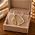 Brinco Gota Filigrana Ouro 18k - Imagem 3
