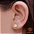 Brinco Chuveiro Rainha Ouro 18k - Brilhante Moissanite - Imagem 1