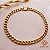 Pulseira Groumet Oca Ouro 18k - Imagem 1